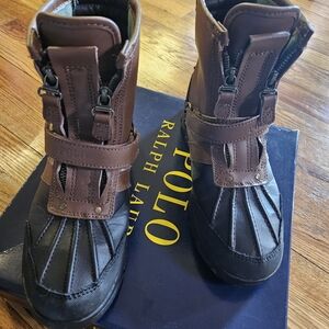 Polo by Ralph Lauren Kids' Brown and Black Boots